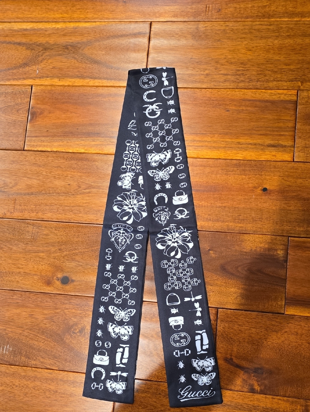 GG Logo Bag Or Hair Scarf - Picture 1 of 5